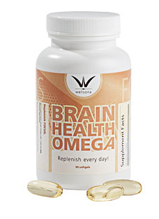 美国安利海洋精华大脑健康鱼油  WELLSONA Brain Health Omega